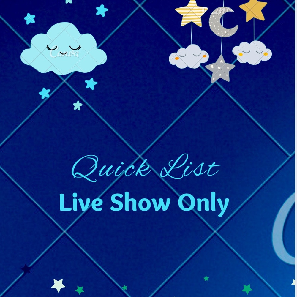 Quick Listing Live Only